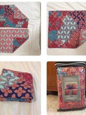 Anthology Quilted Standard Minka Pillow Sham